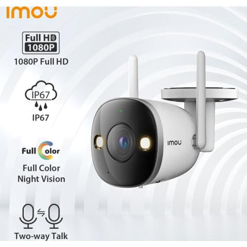 Dahua Imou IPCamera Bullet 2S 4MP IPC-F46FP WiFi Wireless Outdoor IP67 Home Security Human Detection Weatherproof