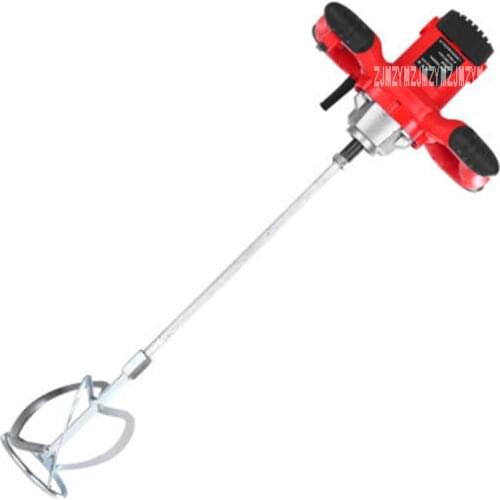 H1600 Industrial Electric Mortar Mixer Putty Powder Mixing Machine Mortar Coating Mixing Machine 220V50Hz/60Hz 1800W 600r/min