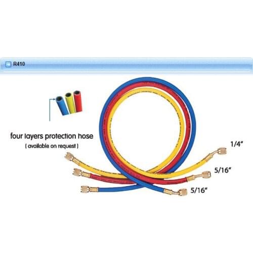 Hongsen CT-360 Three colors Refrigeration Charging Hose 150cm For R410