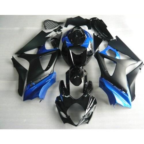 Motorcycle Fairing Kit for SUZUKI GSXR1000 K7 07 08 GSXR 1000 2007 2008 gsxr1000 ABS TOP Blue black Fairings set+7gifts SH30