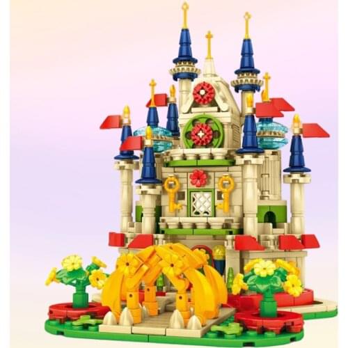Princess Series Castle Building Blocks Magical Castle Bricks Compatible With Friends Toys for Children Christmas Birthday Gifts