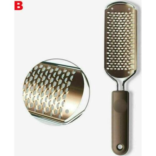 Portable Large Foot Rasp Scrubber Foot Nursing Tools Pedicure Stainless Steel File Callus Remover Colossal Foot Scrubber
