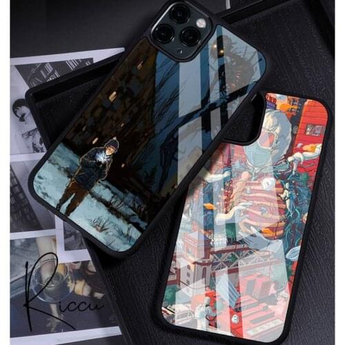 The other side of the weird world Phone Case Rubber for iPhone 12 11 Pro Max XS 8 7 6 6S Plus X 5S SE 2020 XR 12 Mini case