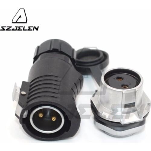 XHP20 series, 2pin Industrial Connector Plug and socket, Aviation connector ,Outdoor Waterproof IP67