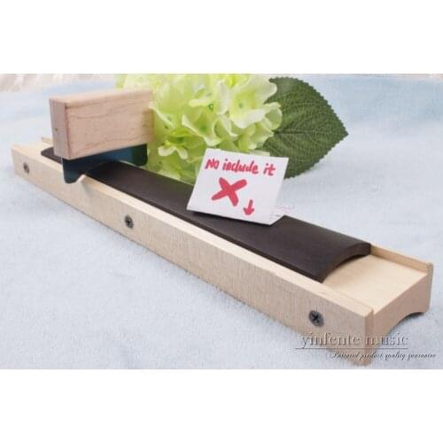 Yinfente Violin Fingerboard Scraper +Fingerboard Cradle Violin Maker Luthier Tool Repair Install Violin Viola Curve