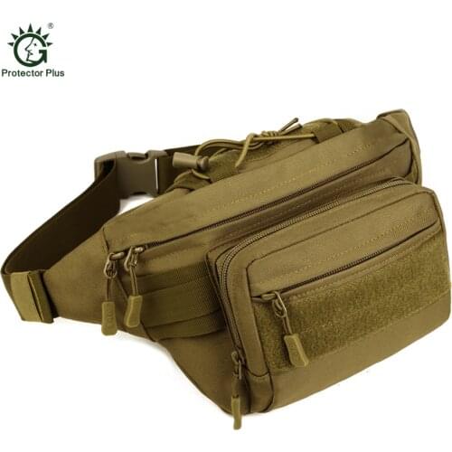 Tactical Molle Bag Waterproof Waist Bag Fanny Pack Hiking Fishing Sports Hunting Waist Bags Tactical Sports Bag Belt