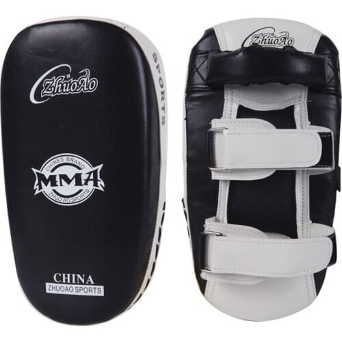 1Piece Black/Red MMA Sparring Boxing Muay Thai Pads Kickboxing Martial Arts Kick Shield Taekwondo Kicking Focus Target DCO