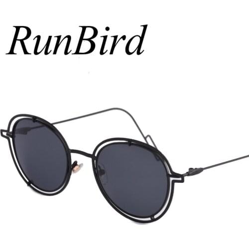 2018 Hip Hop Retro Round Sunglasses Men Vintage Steampunk Sun glasses for Women Gothic Frame Driving Goggles Oculos De Sol 710R