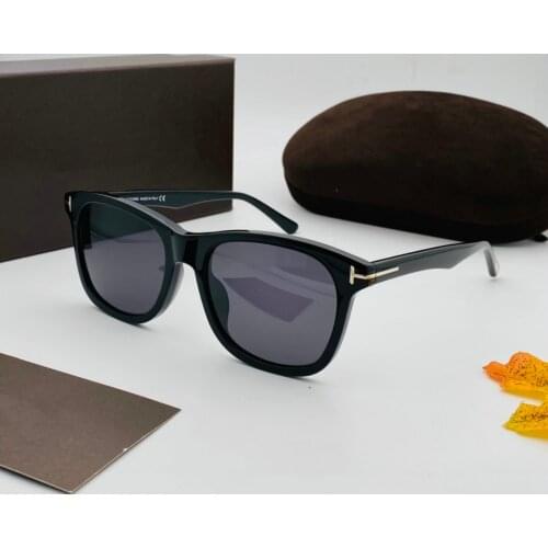 2021 Fashion luxury brand polarized sunglasses men Tom sun glasses for women Driving square sunglasses TF595 With Original Case