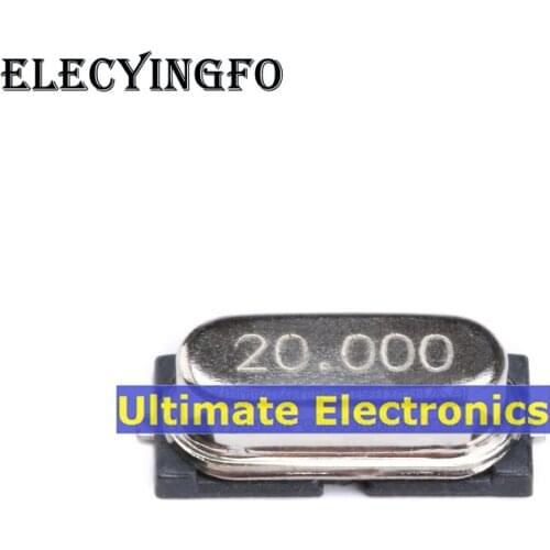 40PCS Passive Crystal Oscillator Patch 49SMD Crystal 20MHz 20M