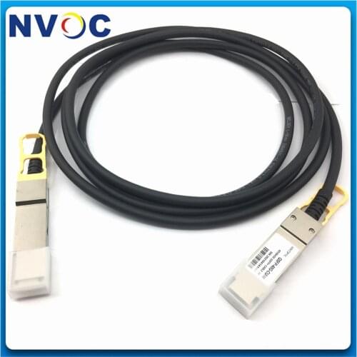 40G QSFP to QSFP 3M Passive Direct Attach Copper Twinax DAC Cable QSFP-H40G-CU3M,30AWG 3M QSFP DAC Copper Direct Attach Cable