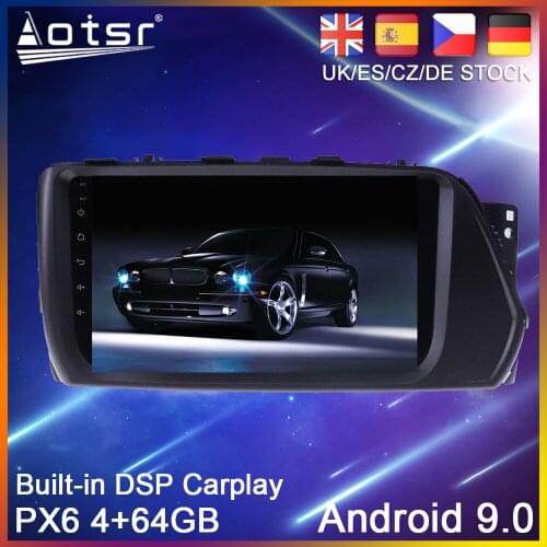 Android 10 64G PX6 Car radio Player GPS Navigation For Hyundai Verna 2017 2018 2019 Auto Stereo Multimedia Video Player HeadUnit