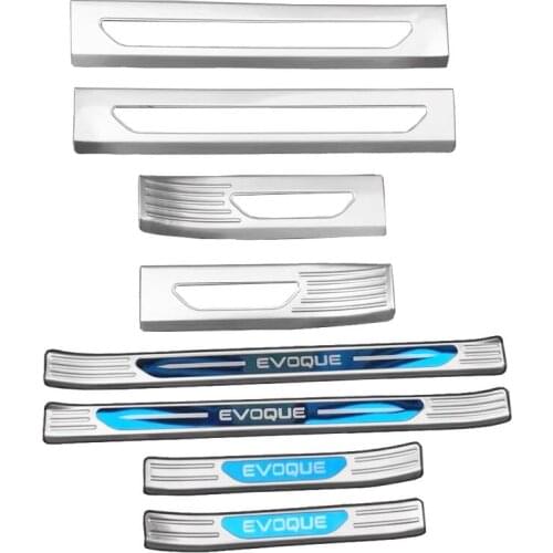 Car Welcome Pedal Threshold Strip Door Sill Strip For Range Rover Evoque 2012 2013 2014 2015 2016 2017 2018 2019 2020