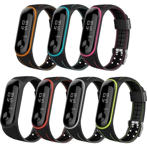 For Mi Band 4 Strap Honeycomb Style Strap For Xiaomi MiBand 3 4 Sport Silicone Bracelet For Xiaomi Mi Band 4 3 Watch Bracelet