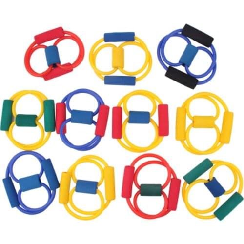 2Pc Resistance Bands band sport elastico para exercicios Yoga Pilates Abs Exercise Stretch Fitness equipment Tube Workout Bands