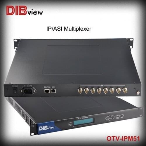 OTV-IPM51 IP TO ASI Multiplexer Digital Broadcasting Catv IP/ASI Multiplexer