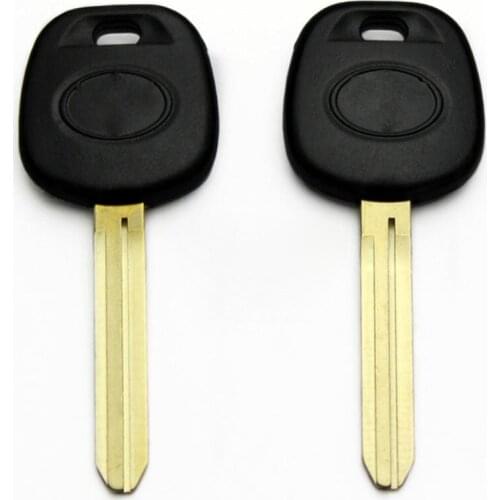 New ! 10PCS/Lot For Toyota Transponder Key Shell TOY43 Blade(Can Install TPX1.2 & carbon chip)