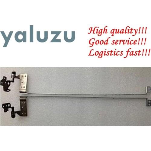 YALUZU NEW laptop LCD Right & Left Hinges For HP DV7-7000 Laptop LCD Hinges Set L & R 681977-001 34.4SU02.01X 34.4SU02.02X