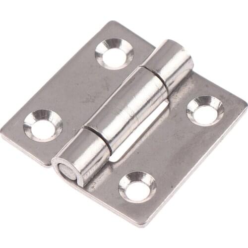 40*40*2mm Stainless Steel Hinge Industrial Equipment Cabinet Hinge Household Door Cabinet Accessories