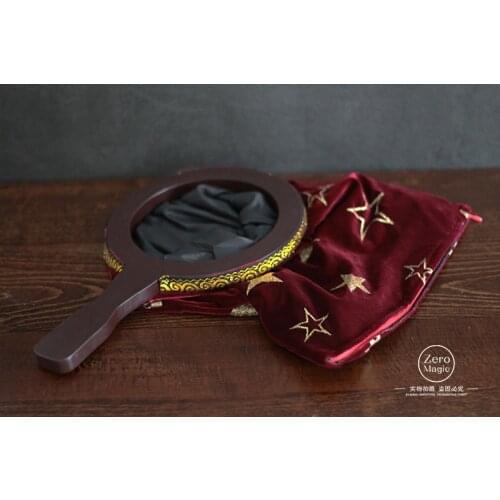 Deluxe Change Bag Repeat Zipper(Large,Stars,Double Layer)Stage Gimmick Illusion Comedy Appearing Product Bag Magia Magic Tricks