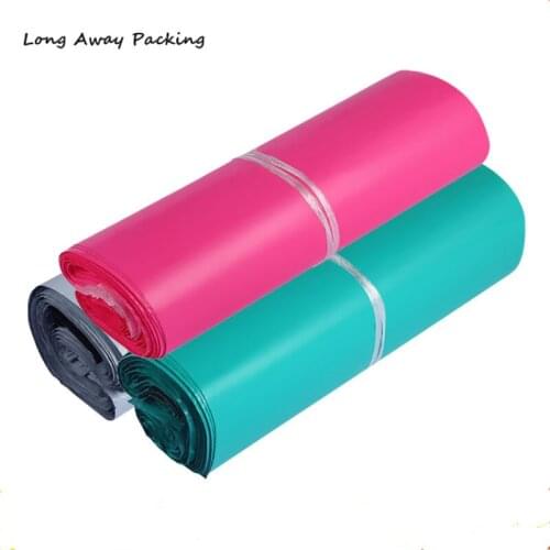 Pink Grey Green Self Adhesive Seal mailing bags, express bags,courier bags,express envelope , 100pcs/lot