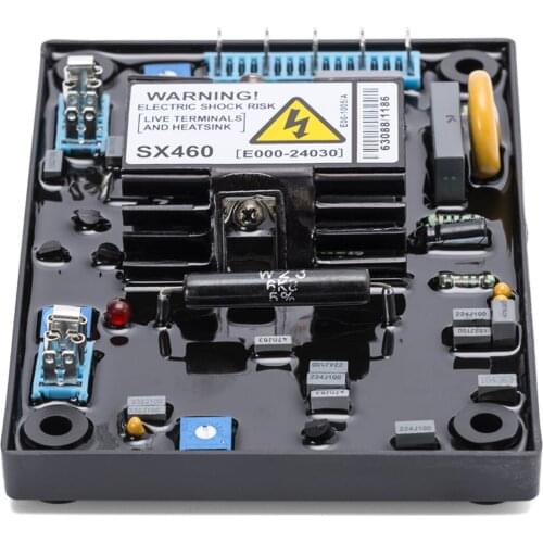 SX460 Single Phase Diesel Automatic Voltage Regulator Adjustable Controller Stabilizer For Generator AVR
