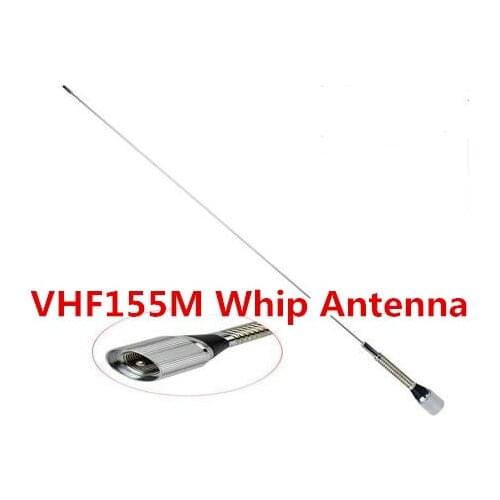 VHF 136-174M mobile radio whip antenna 1/4 wave155M vehicle spring antenna