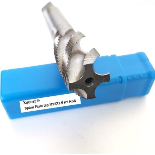 HSS Machine Spiral Flute tap M6 M8 M10 M12 M14 M16 M18 Right Hand Fine Thread cutting screw Fluted taps M20 M22 M24 M27 M30