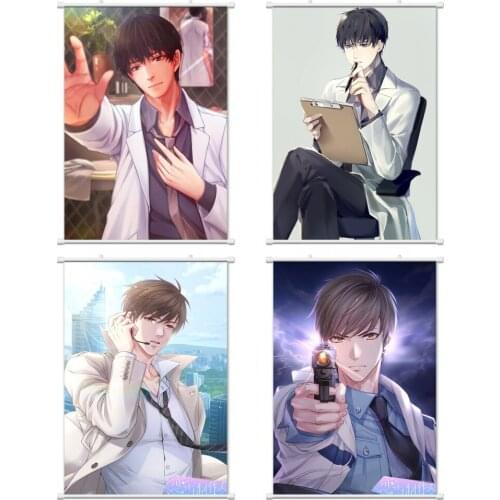 1pcs Japan Cartoon Love and Producer Anime Printed Poster Scroll Picture Home Wall Decor Cosplay Prop Women Men Gift New