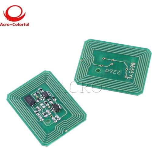 43324424 43324423 43324422 43324421 Toner chip for OKI C5500 C5800 C5900 Amercian laser printer copier cartridge refill