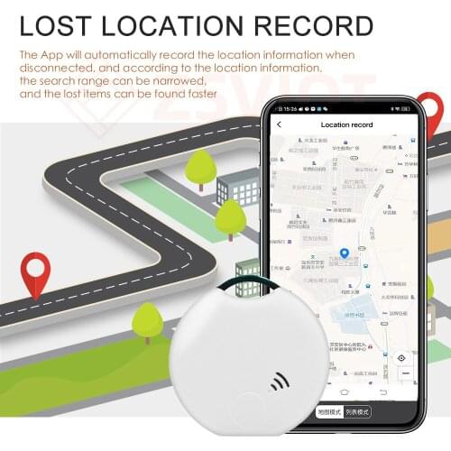Tuya Wireless Smart Tracker Anti-lost Alarm Tracker Key Finder Child Bag Wallet Finder GPS Record Anti Lost Alarm Tag