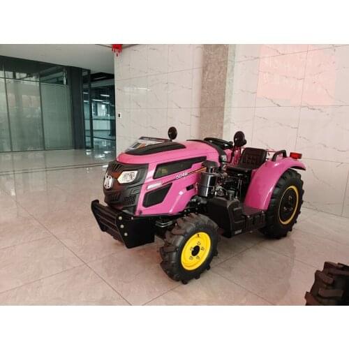 SYNBON Four Cylinder Engine Mini Orchard Tractors 50HP Garden Machine SY504G