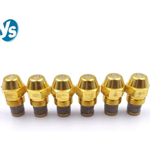 Oil Fuel Burning Nozzle DANFOSS Solid Nozzle Brass Waste Oil Burner Nozzle 80 Degree 4.5 USGal/h for Oil Burner Free Shipping