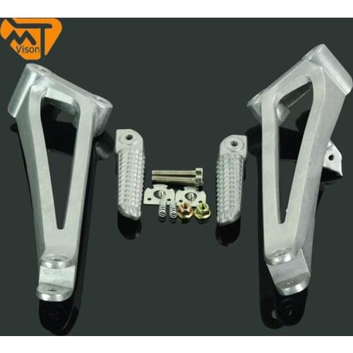Motorcycle Rear Foot Pegs Pedal Pedals Bracket Footrest For YAMAHA YZF R1 2009-2011