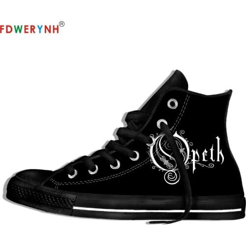 Mens Casual Shoes Canvas Casual Shoes Opeth Band Most Influential Metal Bands Of All Time Customize Pattern Color Shoes