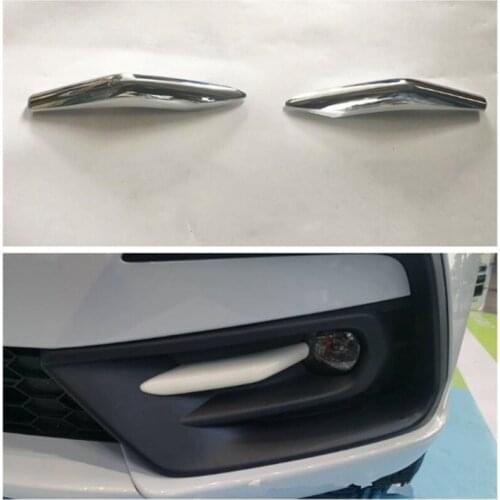 Car Front Fog light Trim Cover Sticker For HONDA FIT 2020 2021 Car Styling