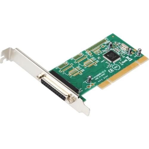 Parallel LPT Card PCI Expansion Card Adapter PCI to Parallel 25pin DB25 Printer Port Controller Card Moschip MCS9865 Win10