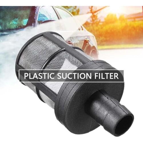 Plastic Water Suction Filter For High Pressure Washer 19mm Connector Dust Strainer Water Pump