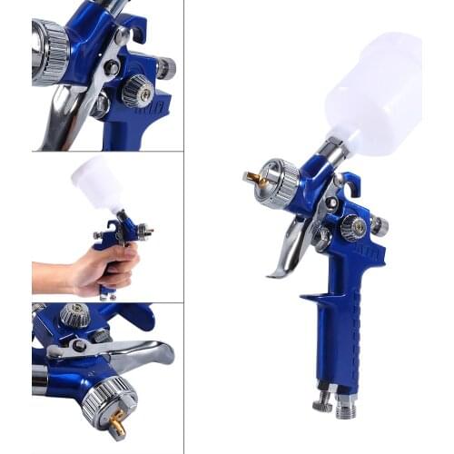 0.8mm Nozzle HVLP Professional Spray Gun Mini Air Paint Spray Guns Airbrush Power Tools For Painting Car Aerograph
