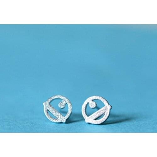 Real 925 Sterling Silver Jewelry For Women Cute Animal Cat Earring Stud Small Stud Earring For Girls Wholesale