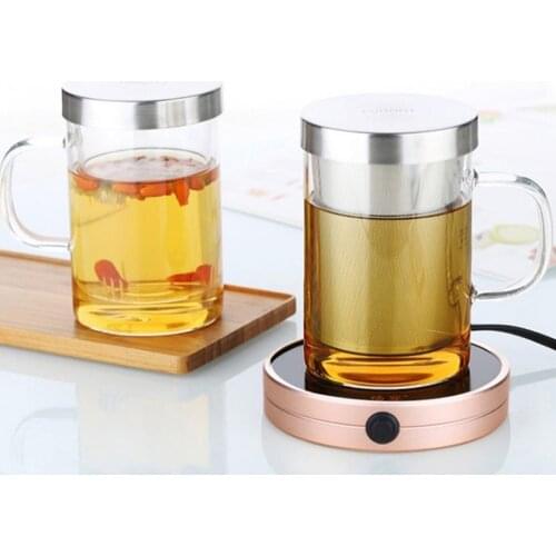 450ml Glass Tea Cup With Infuser And Lid Heat Resistant Loose Leaf Tea Strainer Coffee Filter Drinkware Tea Bottle