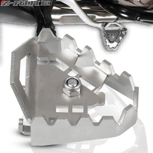 Rear Foot Brake Lever Pedal Enlarge Extension Rear Brake Peg Pad Extender for HONDA CRF1000L Africa Twin Adventure Sports 14-18