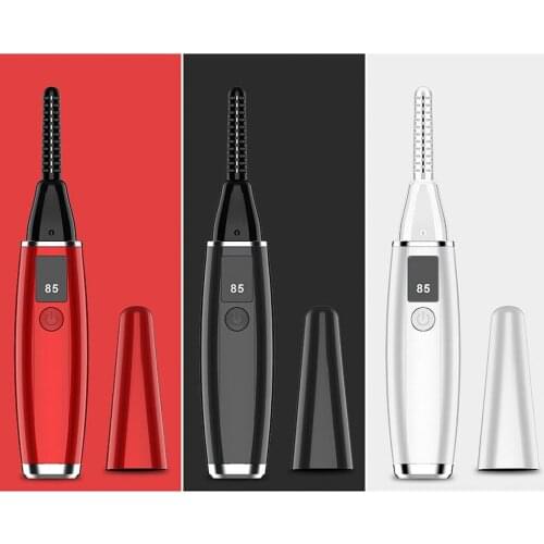 Electric Heated Eyelash Perm Mini Electric Heat Eyelash Curler Device Eyelash Curling Ironing Eyelashes Curler Clip Tool