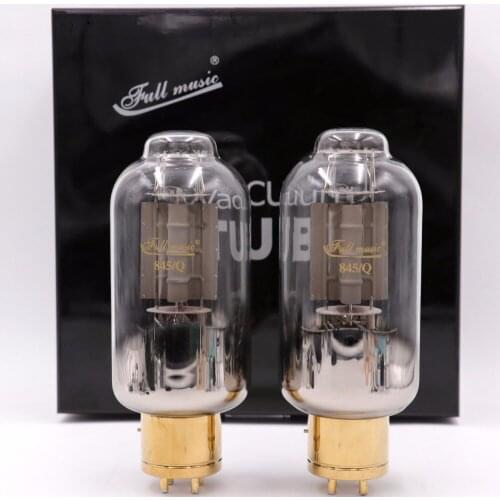 T-057 Fullmusic Premium 845/Q 845Q Vacuum Tube Unique Carbon Plate 845CNE Upgrade Replace 845 845B Tubes Factory Matched pair