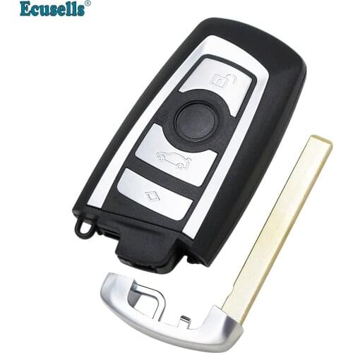 3 Button Smart Remote Key Shell Case fob for BMW F CAS4 CAS4+ 3 5 7 Series X5 X6 F20 F21 F22 F24 F30 F31 F32 with emergency key