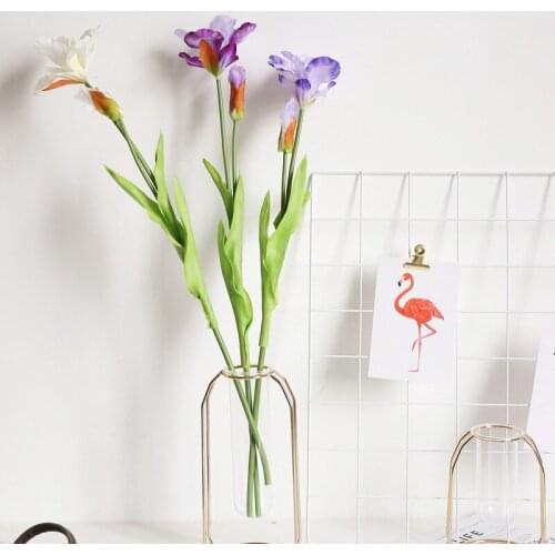 9.5CM Bauhinia simulation flower home decoration wedding holding flower wall plant wall fake flower bush decoration fake flower