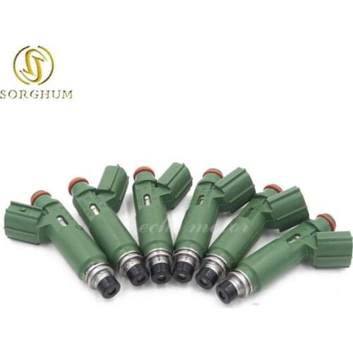 6PCS Fuel Injector For Chevrolet Prizm Toyota Matrix Corolla MR2 Pontiac Vibe 23209-22040 2325022040, 23209-0D040 232090D040