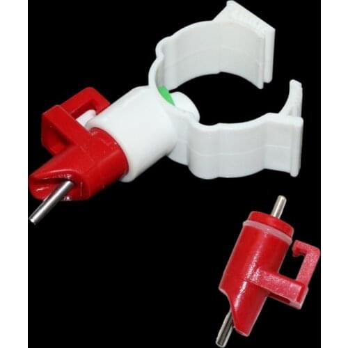 Duck Bayonet nipple drinkers Poultry Breeding tool Drinking Fountains Farm equipment Nipple drinker for Duck 5 Pcs
