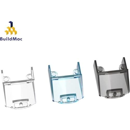 BuildMOC 18972 5x4x1.3 glass ldd18972 For Building Blocks Parts DIY Construction Educational Creativ