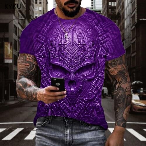 3d Tshirt Skull T shirt Men Skeleton T-shirts 3d Hip Hop Tshirt Printed Mens Clothing summer Casual Tops Slim O-Neck
